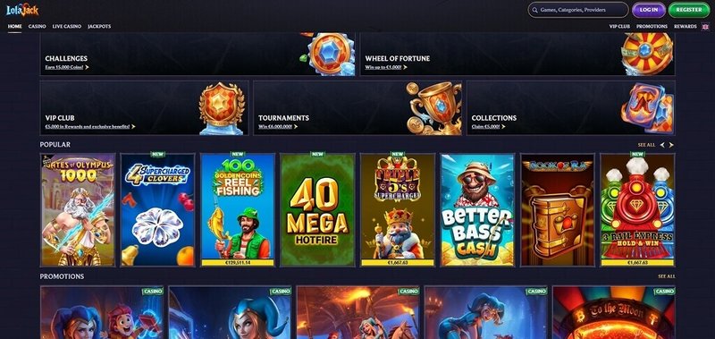 Lolajack casino in United Kingdom